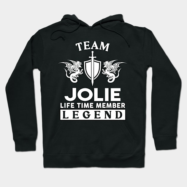 Jolie Name T Shirt - Jolie Life Time Member Legend Gift Item Tee Hoodie by unendurableslemp118